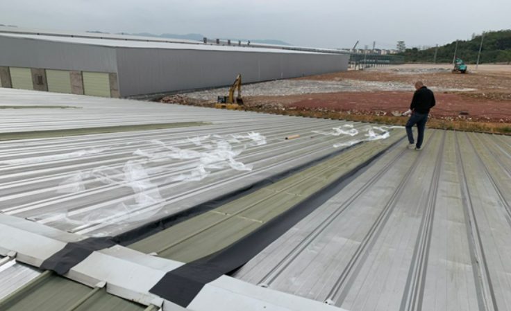 松山湖管委会厂房屋面防水维修案例