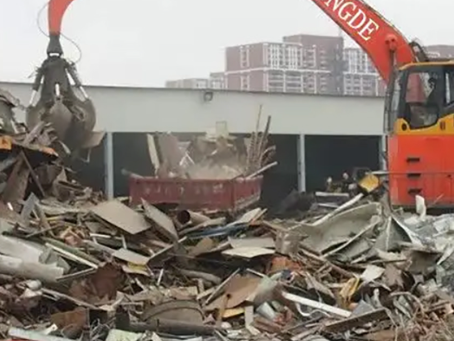 松山湖管委会工装拆除